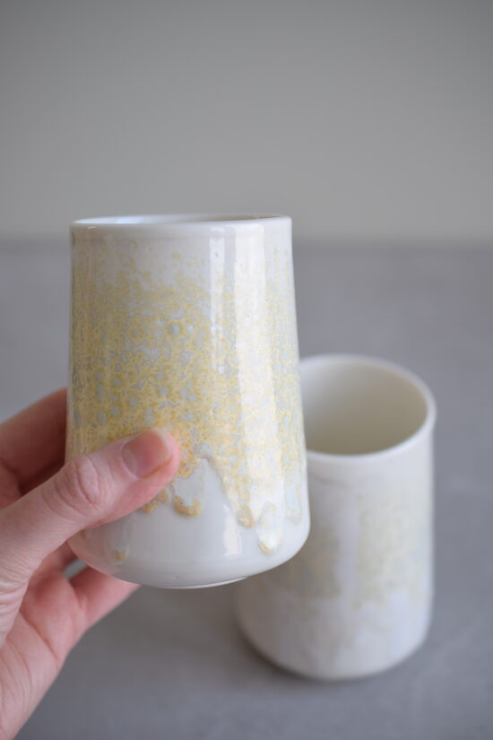 Divas "Rītausma" glāzes bez zelta 02